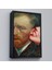 Çerçeveli Vincent Van Gogh Kulağını Isıran Kadın Pop Art TABLO-6486 1
