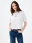Long Crop Kadın Tshirt K.kol 1