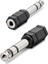 6.5 mm To 3.5 mm F Çevirici Enstruman Gitar Siyah HDX1265 1