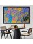 Çerçeveli Soyut Modern Sanat Dekoratif Kanvas Duvar TABLOSU-3595 8