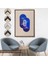 Çerçeveli Joseph Schillinger - Mavi Anahtar Tablo - Key BLUE-7337 7