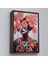 Çerçeveli Çiçek Başlı Soyut Kadın TABLOSU-8009 2