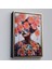 Çerçeveli Çiçek Başlı Soyut Kadın TABLOSU-8009 3