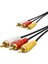 3 Rca Kablo Gold 3m Siyah HDX1051 1