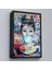 Çerçeveli Audrey Hepburn Graffiti Pop Art Duvar TABLOSU-6470 3