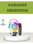 Astronot Tasarımlı Bluetooth Speaker ve Kablosuz Mikrofon Karaoke Seti 1