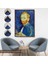 Çerçeveli Vincent Van Gogh - Otoportre TABLO-7456 7