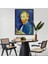 Çerçeveli Vincent Van Gogh - Otoportre TABLO-7456 8