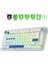 Gasket Pro x Rgb Wireless/bluetooth/kablolu Mekanik Hot-Swap Yağlı Switch Gasket Ingilizce Q Gaming Klavye 1