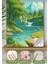 Sayılarla Boyama Seti 40X50 cm (Çıtalı) Fırça Boya Dahil Numaralı Tuval Nehir Manzara 1