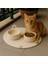 Ekru Kedi Servis Altlığı 40X40 Cm, Su ve Mama Paspası, Dayanıklı ve Şık Tasarım 2