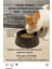 Siyah Mermer Kedi Mama Kabı, 13X15X7 Cm, Şık ve Dayanıklı Evcil Hayvan Aksesuarı 1