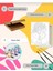 Sayılarla Boyama Seti 40X50 cm (Çıtalı) Fırça Boya Dahil Numaralı Tuval Kayık Manzaralı 4