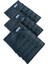 Mikrofiber Cam Bezi Genel Temizlik Bezi Mutfak Banyo Yüzey 12 Adet Antrasit 40X60CM 3