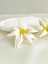 El Yapımı Beyaz Çiçek Küpe Zarif Tasarımlı Sarı Merkezli Zarif Aksesuar 2