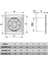 Refined 125 Aksiyal Fan D125 Sessiz Duvar Tipi Havalandırma Fanı 3