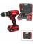 2 Kademe Hız - Vites Şarjlı=çift Batarya 17PCS Uçlu Matkap 0-350 / 0-1350 Rpm 21V/2.0A Lı-Ion RDX-3375A (4915) 1