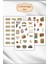 3'lü Vintage Sticker Planner Ajanda Bullet Journal Için Uygun Set 1