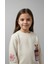 Kız Çocuk Tavşan Cepli Pamuklu 3 Iplik Sweatshirt 1
