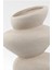 Skara Dalga Formlu Seramik Vazo (18X26 Cm) 4