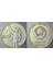 Sovyetler Birliği 1 Ruble 1967 Ekim Devrimi 50. Yıl Anısına. Orak-Çekiç-Lenin Temalı. Rusya. 31 Mm. 4