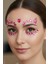 Fuşya Kendinden Yapışkanlı Kristal Yüz Makyaj Aksesuarı Face Gems 1