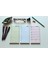 Mini Planners 3'lü Set | 9X18 cm | 5 Farklı Renk Seçeneği | Bugün, Bu Hafta, Alışveriş Listesi 3