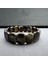 Yetişkin Kaplan Gözü Desenli Özel Döküm Unisex Sıkma Kehribar Bileklik 6