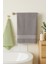 Gri Renk Lüks Banyo Havlusu – Yüksek Su Emici Ekstra Yumuşak Kalın Bordürlü 70X140 cm 2