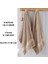 Kahverengi 70X140 Çizgili %100 Pamuk Yumuşak Banyo Havlusu 3