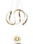 Elara Gold LED Avize – Modern Salon & Oturma Odası 4