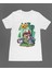 Pokemon Pikachu Ash Chibi Anime Unisex Tişört T-Shirt 2