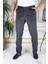 Füme Polarlı Kadife Pantolon Esnek Kalın Fitil Klasik Kesim Yan Cepli Astarlı Phantom Jeans 1