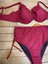 Kadın Siyah Likralı Esnek Şık Rahat Büyük Beden Telli Balenli Toparlayıcı Yüksek Bel Bikini Takım 2