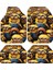 Dekoratif Dijital Baskılı Minions Desen Her Araca Uyumlu Yıkanabilir Oto Paspas Takımı 1
