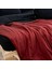Tek Kişilik %100 Pamuk Ranforce Nevresim Takımı – 160X220 cm Bordo Lastiksiz Çarşaflı 4