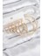 Pirinç Halka Model Gold Renk Kadın Set Küpe 1