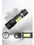 El Feneri LED USB Şarjlı Zoom Mini LED Işık Acil Durum Feneri 1