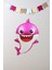 Pembe Baby Shark Folyo Balon 3