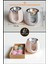 Soft Desenli Beton Buhurdanlık, Metal Hazneli, Soya Mum Tealight Hediyeli 5