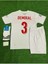 Türkiye Milli Takımı Euro 2024 Merih Demiral Çocuk Forması 4'lü Set (Beyaz) 3