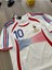 Fransa Milli Takımı 98 Dünya Kupası Zinedine Zidane Nostalji Forması (Beyaz) 4