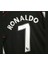 M.unitedd Moskova 2008 Sezonu Cristiano Ronaldo Çocuk Forması 4'lü Set (Black) 4