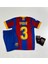 F.c B.a.r.c.e.l.o.n.a 2011 Sampiyonlar Ligi Finali Gerard Pique Nostalji Çocuk Forması (Armalı Set) 3