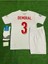 Türkiye Milli Takımı Euro 2024 Merih Demiral Çocuk Forması 4'lü Set (Beyaz) 3