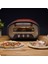 3901 Da Gennaro Pizza Fırını | 2200W, 430°C, 2 Dakikada Pişirme, Şamot Taşlı Elektrikli Pizza Fırını – Kırmızı 4