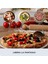 3901 Da Gennaro Pizza Fırını | 2200W, 430°C, 2 Dakikada Pişirme, Şamot Taşlı Elektrikli Pizza Fırını – Kırmızı 5