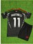 Arsenal 2024/25 Yeni Sezon Gabriel Martinelli Deplasman Çocuk Forması 2'li Set (Black) 3