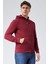 Mooncover Erkek Kapşonlu Kanguru Cepli 3 Iplik Şardonlu Sweatshirt 3