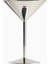 Crate&barrel Easton 8 Onsluk Gümüş Martini Bardağı, Vintage Stil Kokteyl Bardağı 1